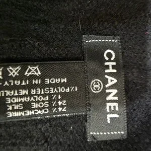 CHANEL | Accessories | Chanel Black Wool Beanie Hat Italy  display picture 3